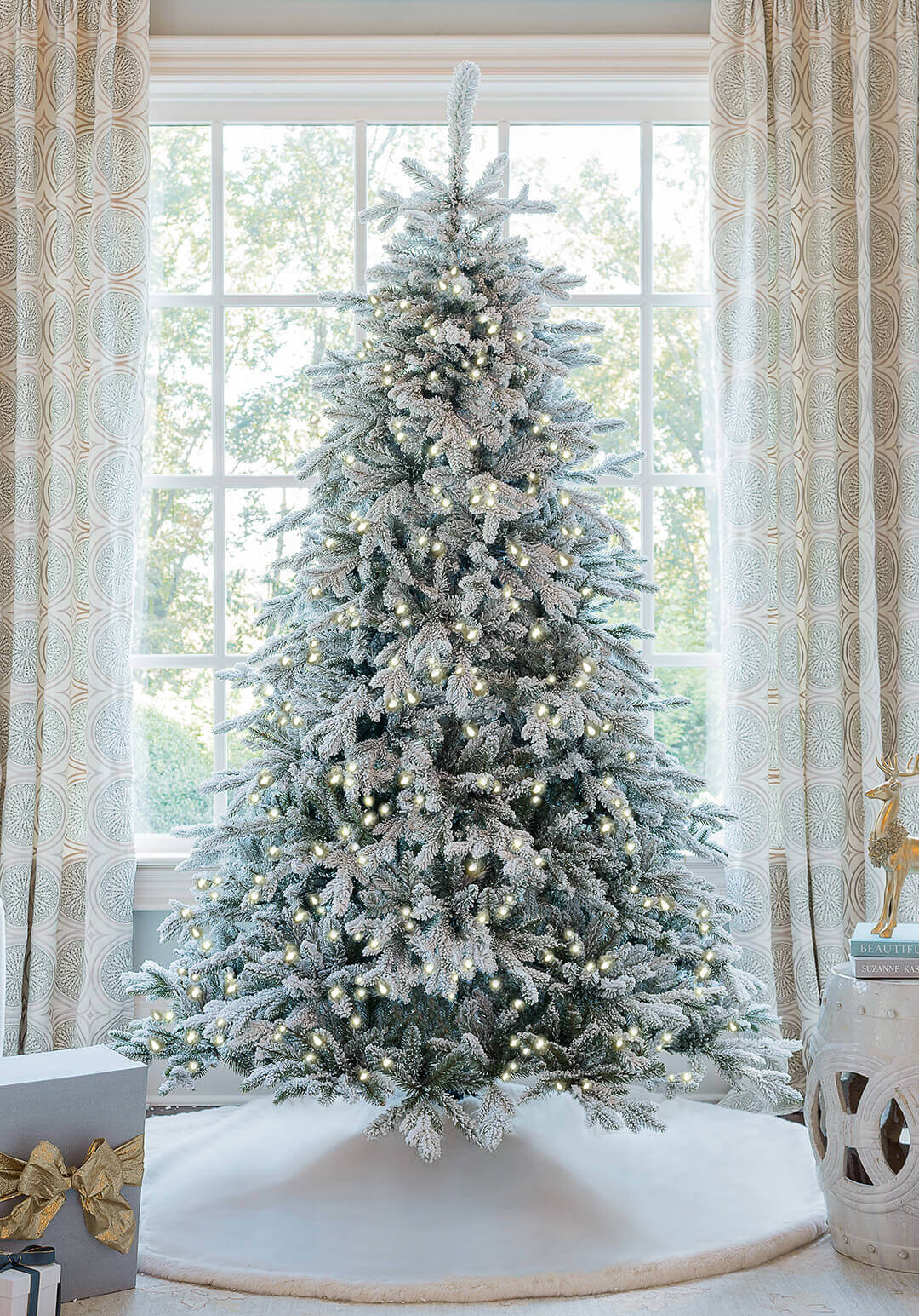 25 Best Artificial Christmas Tree Decoration Ideas - Christmas Celebrations   White christmas tree decorations, White christmas trees, Gold christmas  tree decorations