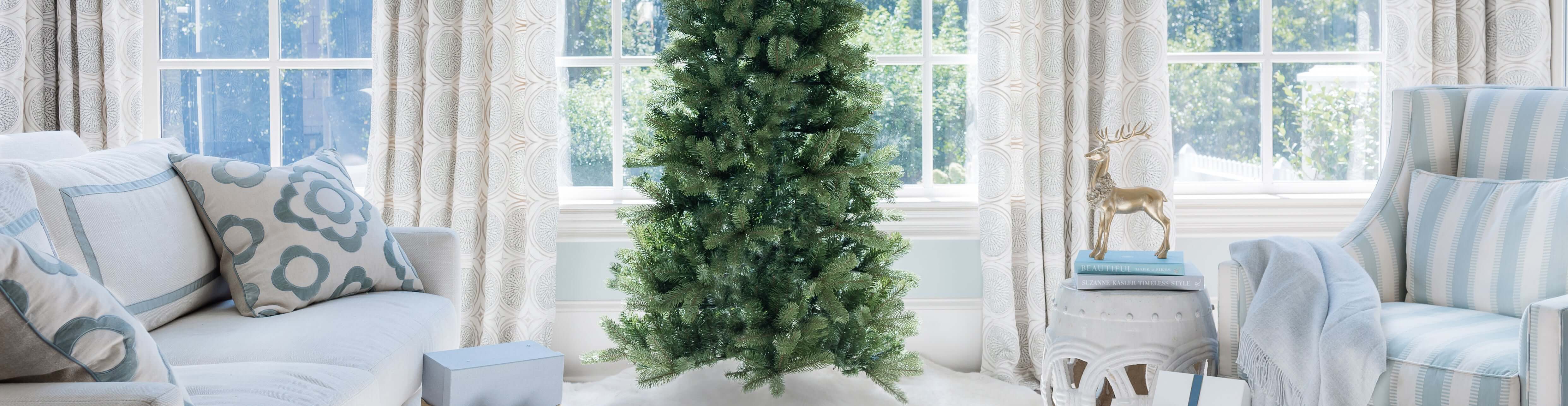 King of Christmas Artificial King Douglas Fir Christmas Tree