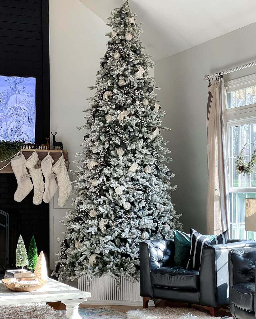 White chrismas clearance tree